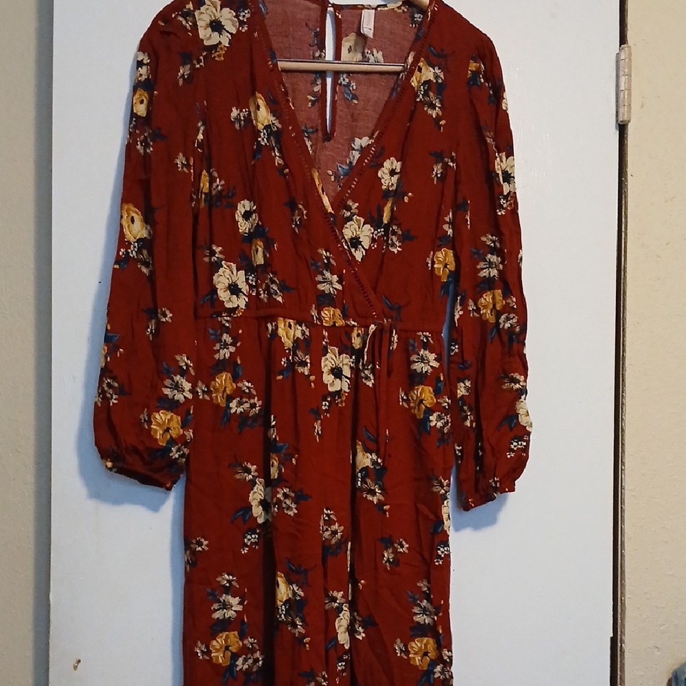 Xhilaration Floral Womans Jumpsuit XS